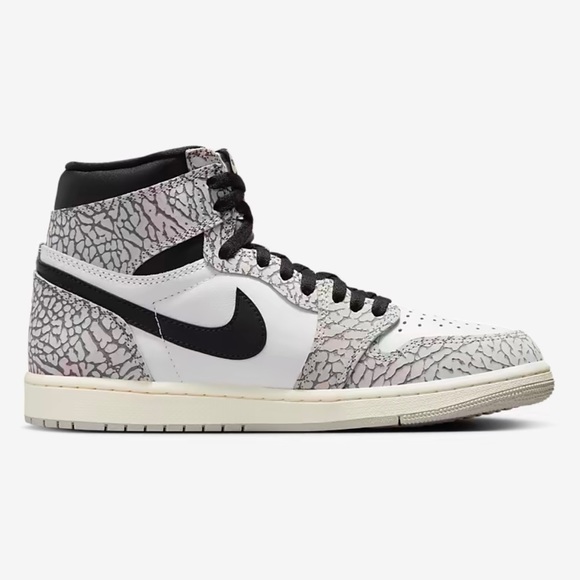 Nike Air Jordan 1 Retro High OG “White Cement” aka “Elephant Print” sneakers - Picture 10 of 12